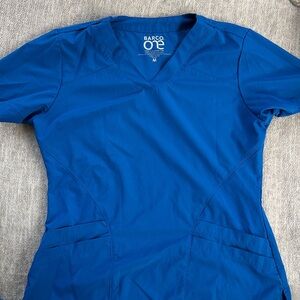 Barco One Women's Blue V-Neck Top